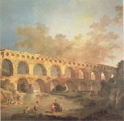 ROBERT, Hubert The Pont du Gard (mk05) china oil painting reproduction